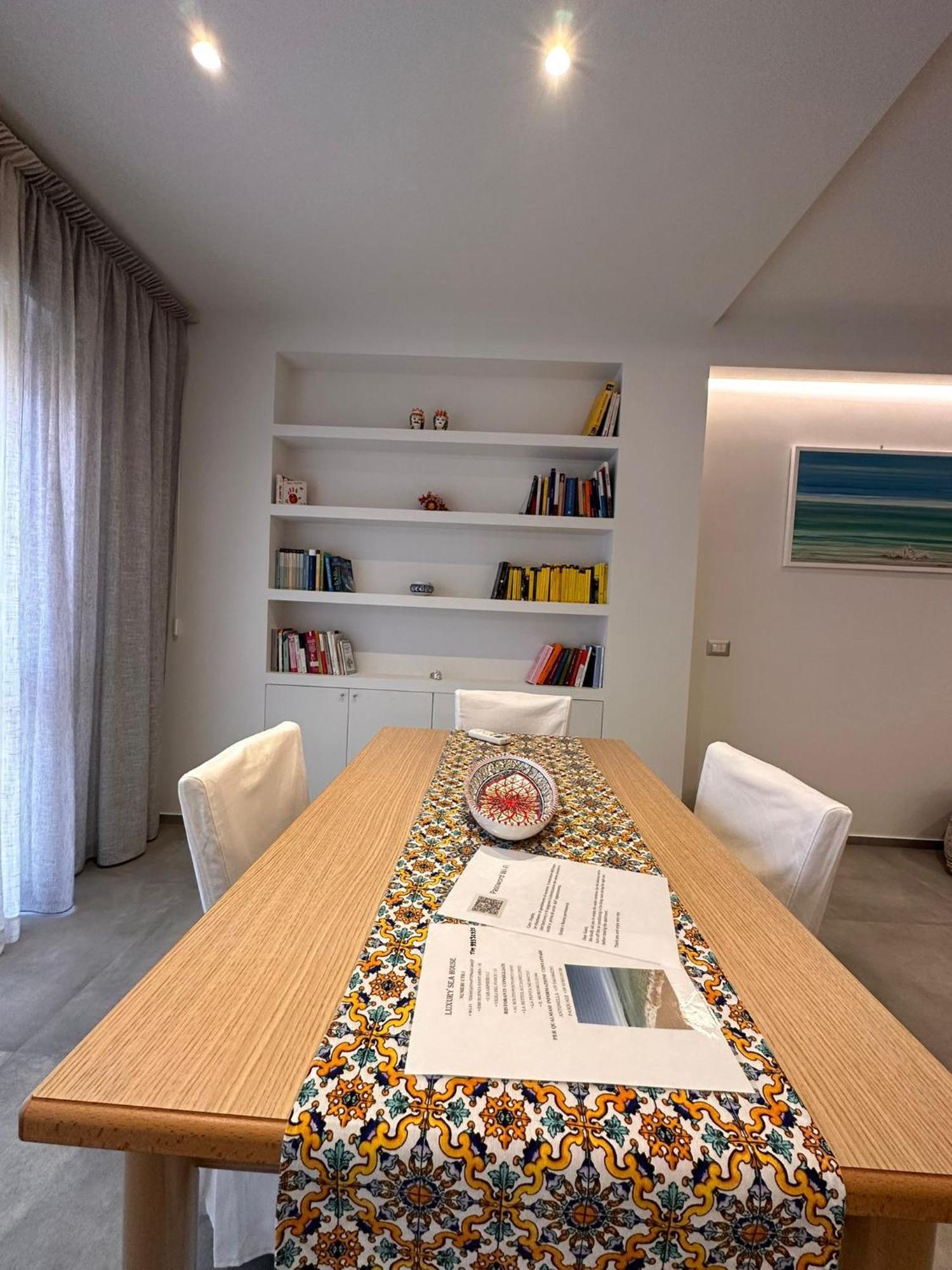 Luxury Sea House Apartman Trapani Kültér fotó
